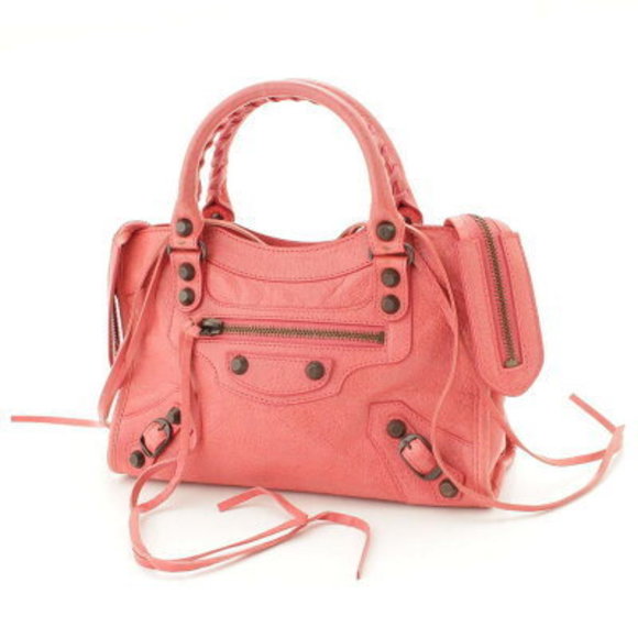 Balenciaga Mini City Shoulder Bag Pink - Picture 2 of 10